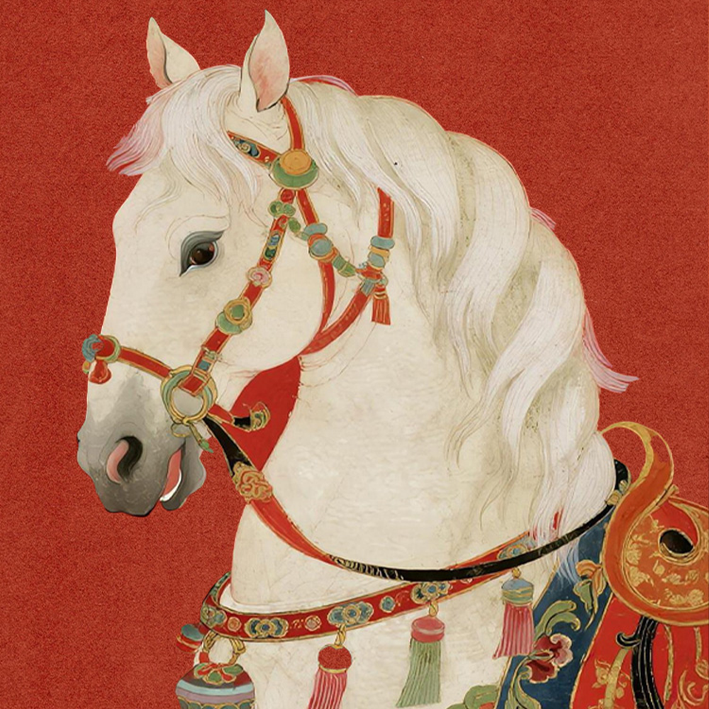 火马年朝山而行，愿泽众生